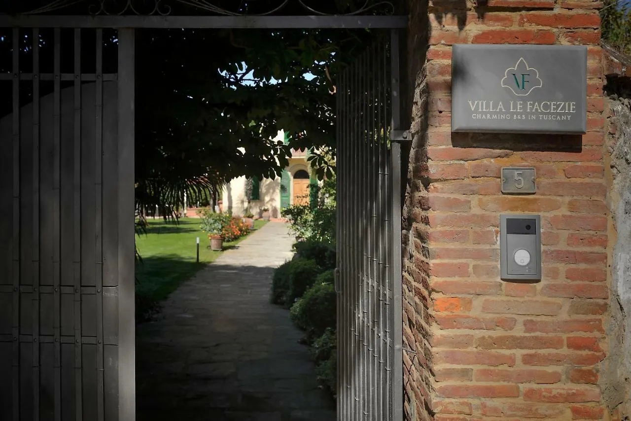 Frühstückspension Villa Le Facezie B&B Terranuova Bracciolini